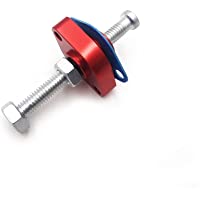 HTTMT TGMCCT06 - Tensor manual de cadena de distribución de levas rojo compatible con Kawasaki KLF 110 Mojave Yamaha FZ6…